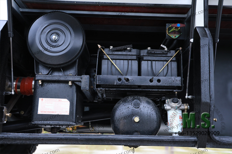 maintain compartment and pneumatic brak cylinder