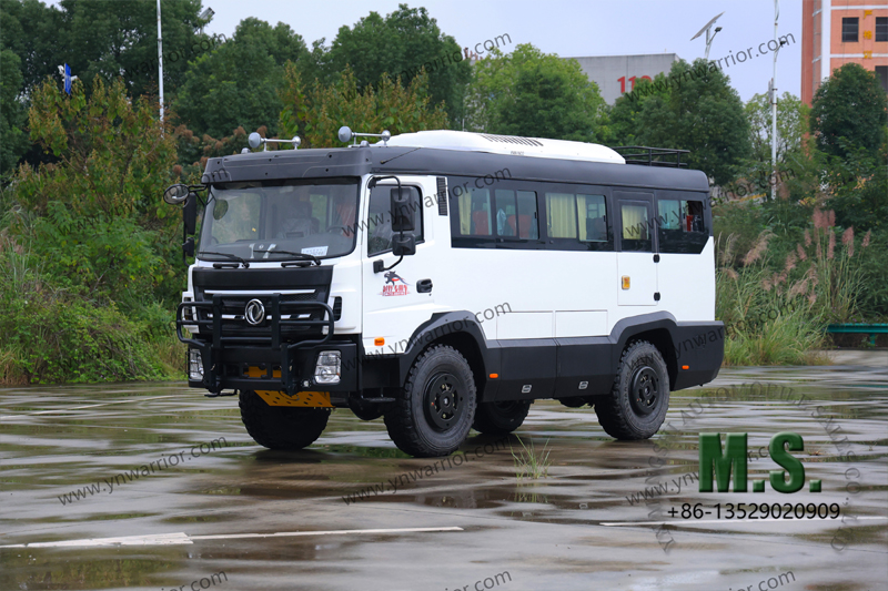 Dongfeng 4x4 off-road bus for rural area