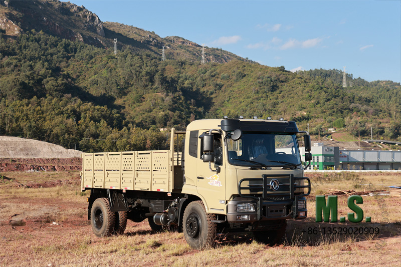 Dongfeng 4x2 18-ton gross weight cargo truck low price band new rolling on grass land