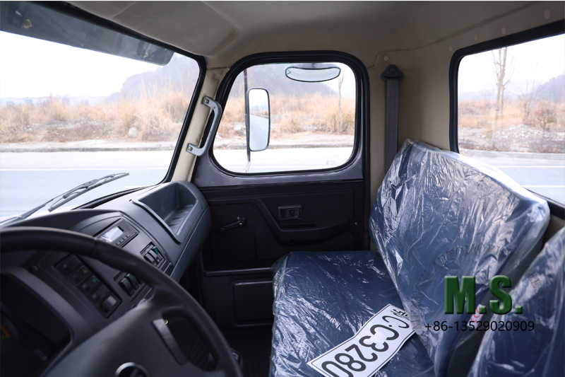 cost effective durable 6x6 single tyre cabin truck cabin