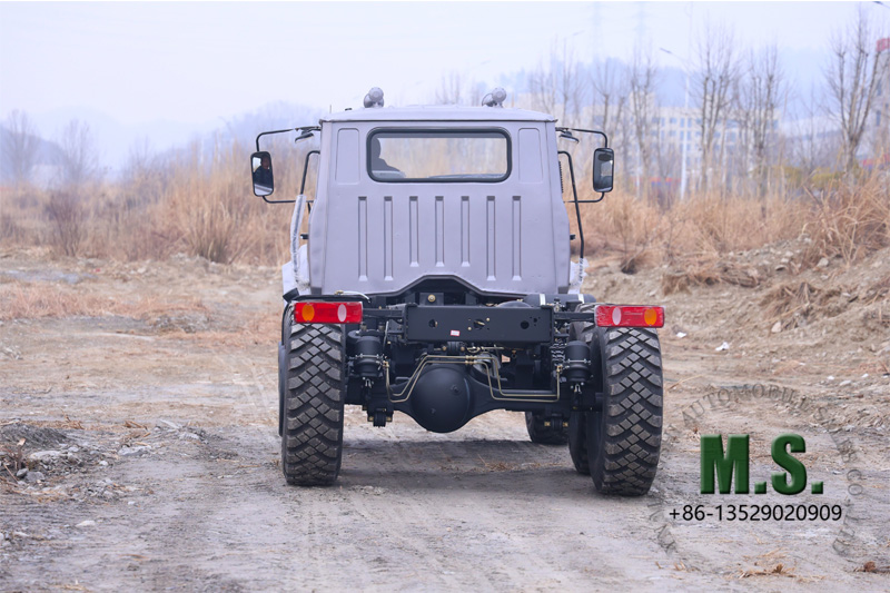 cost effective durable 6x6 single tyre cabin truck suit for undeveloped area