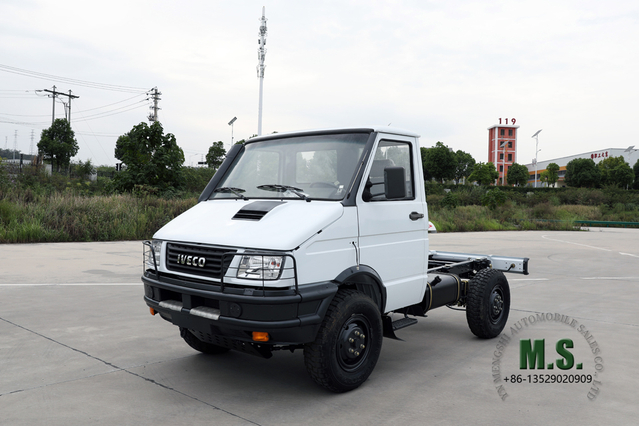 4×4 Iveco Small Long Head Off-road Chassis_NJ2045 Four Drive Single Row Truck Chassis Conversion_4WD Export Special Trucks