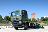 6×4 Truck Chassis_375 HP Heavy Duty One-and-a-half Dump Vehicle Chassis_Dongfeng Tipper Vehicle Chassis Modification Chassis for Export