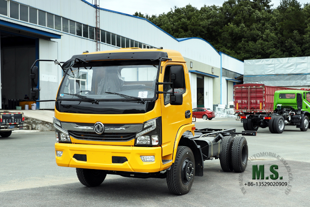 4*2 Dongfeng Light Truck Chassis_10T 140 HP Small Diesel Truck for export_Custom left/right Hand Drive Conversion Micro Truck