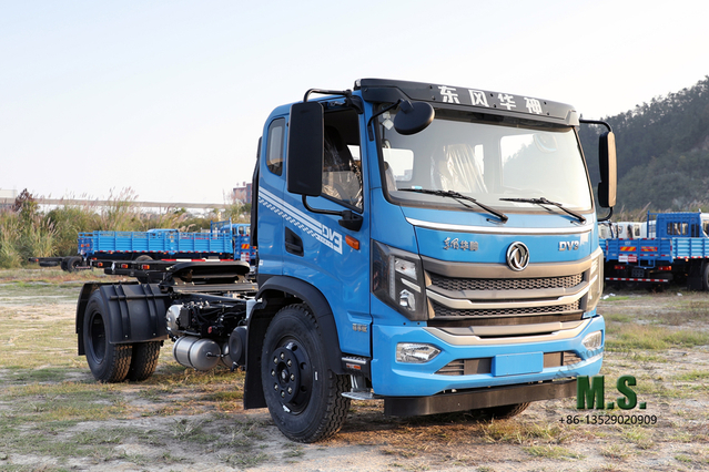 Dongfeng 4*2 Trailer Tractor for sale_Dump Truck Tractor Coach_Semi-trailer Lightweight 3-axle Trailer Truck for Exams