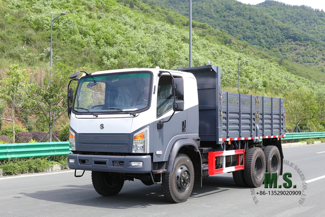 5T 6WD Light Dump Truck_6*6 Diesel Off-road Dump Truck_Six Wheel Drive Dongfeng Bobcat Dump Truck for Export