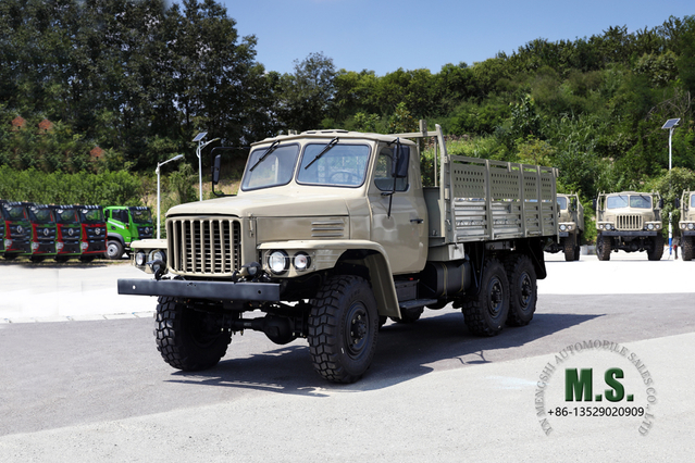 Dongfeng Six Wheel Drive Off-road Truck_EQ2082 6*6 Double Glass Single Row Pointed Diesel Vehicle _Export Special Vehicle