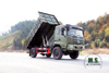 Dongfeng 4×4 Dump Vehicle_210hp Flathead Half a Row Cab Tipper Truck_Four Drive Mining Dump Truck Export Special Vehicle