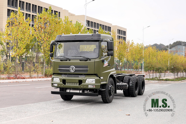 Dongfeng 6x4 Off-road Chassis_Flathead One-and-a-half Truck Chassis_Dongfeng Transport Vehicle Chassis Export Special Vehicle