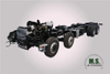 Dongfeng 8*4 Type Three Chassis_420 hp Cargo Truck Chassis Conversion Manufacturer_Export Special Purpose Vehicle Chassis