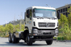 6*6 Off Road Chassis With Rear Eight Wheels Dongfeng Flat Head One-and-a-half Rows Truck Chassis Export Special Vehicle