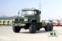 Long Head EQ2100/EQ245 Truck Chassis_6×6 Pointed Off-road Special Vehicle Chassis_Six Wheel Drive Export Truck chassis