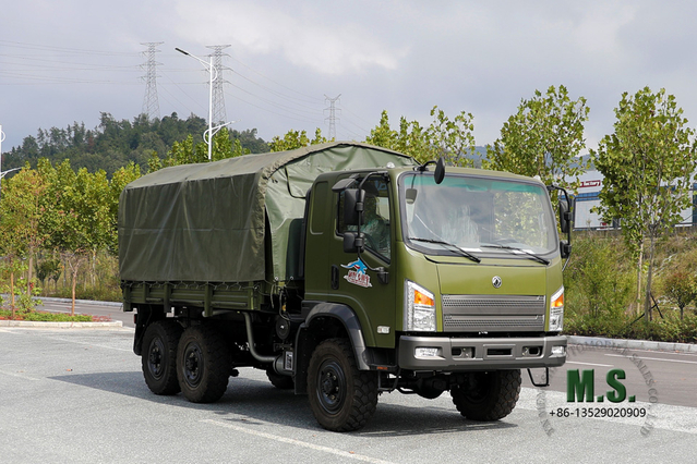 Dongfeng 6x6 Off-road Flathead Truck_EQ2082 Diesel Off-road Truck_Dongfeng 240 Civilian Off-road Vehicle for Export