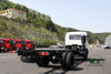 Dongfeng 4×2 Chassis Flathead One-and-a-half cab 210hp Chassis with Truck Crane Export Special Chassis