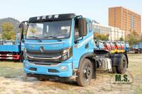 Dongfeng 4*2 Trailer Tractor for sale_Dump Truck Tractor Coach_Semi-trailer Lightweight 3-axle Trailer Truck for Exams