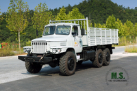 190 hp 6×6 EQ2100 Dongfeng Truck_Six-wheel Drive Off Road Truck Single Row Double Glass Pointed Head_AWD Export Special Purpose Vehicle