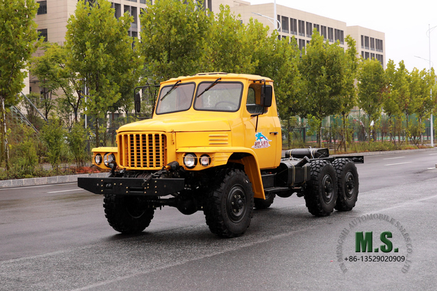 EQ2082 Dongfeng 6WD Chassis_6*6 170 hp Tip Double-glazed Truck Chassis Off-road Transporter Chassis_ Six-wheel Drive Export Special Purpose Vehicle Chassis