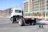 Dongfeng 4*2 Chassis_190hp Flathead One and a half Garbage Truck Chassis for sale_Dongfeng Export Special Vehicle