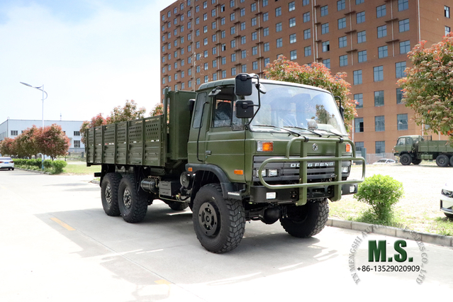 EQ2102 Dongfeng 6*6 Off-road Truck_3.5T 153 Flathead Row a Half Cab Diesel Vehicle_Six wheel Drive Transport Truck Export Special Purpose Vehicle