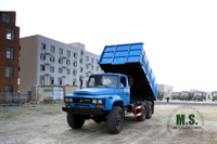 Dongfeng Six Wheel Drive Dump Truck_6*6 5T Diesel EQ2100 Tipper Truck Pointed Head Dump Vehicle_Dongfeng Export Special Truck Manufacturer