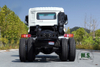 6*6 Off Road Chassis With Rear Eight Wheels Dongfeng Flat Head One-and-a-half Rows Truck Chassis Export Special Vehicle