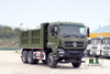  6×4 Dump Truck_375HP Flat Head Row and a Half Cab Heavy Duty Tipper Vehicle_Dongfeng Export Dump Truck Manufacturer