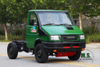 Green Four Drive IVECO Off Road Chassis Short Head Single Row Multifunctional Chassis Export Special Vehicle Chassis