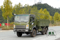 Flathead EQ240 Dongfeng 6WD Off-road Truck_EQ2082 Diesel Off-road Vehicle_Dongfeng 6x6 All-Wheel Drive Civilian Off-road Truck for Export