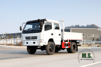 Dongfeng Four Drive Truck_4*4 Double Row Cab Light Truck Customized Conversion Van_AWD Off-Road Truck Export Special Vehicle Manufacturer