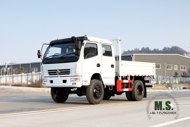 Dongfeng Four Drive Truck_4*4 Double Row Cab Light Truck Customized Conversion Van_AWD Off-Road Truck Export Special Vehicle Manufacturer