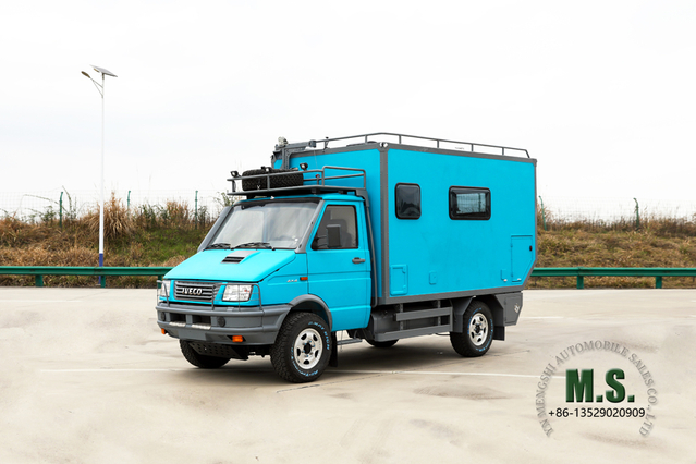 Iveco 4WD Off-road RV for sale_4*4 Outdoor Touring Caravan Customized_Family One-piece Four Drive Caravan Export Special Vehicle