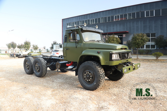 EQ2100 Dongfeng Six wheel Drive Off-road Truck Chassis-All-drive cargo truck- Export Special Purpose High Qualitity Vehicle Chassis