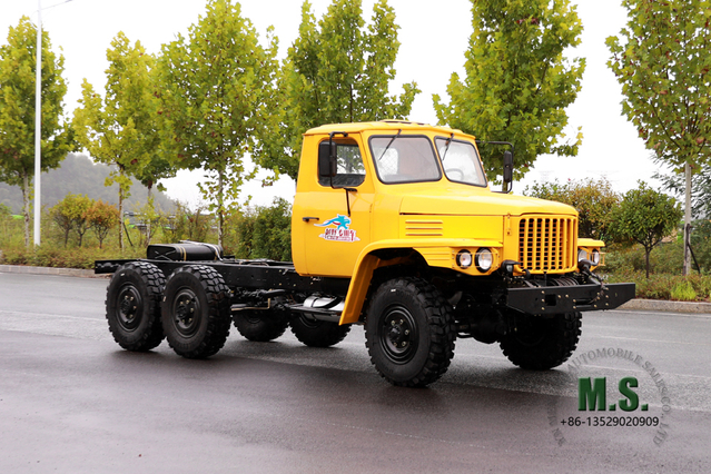 EQ2082 Dongfeng 6WD Chassis_6*6 170 hp Tip Double-glazed Truck Chassis Off-road Transporter Chassis_ Six-wheel Drive Export Special Purpose Vehicle Chassis