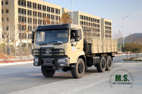 6*6 Dongfeng EQ2102 Off Road Truck_Six-wheel Drive 210 Hp Flathead Cargo Trucks_AWD Export Special Purpose Vehicle