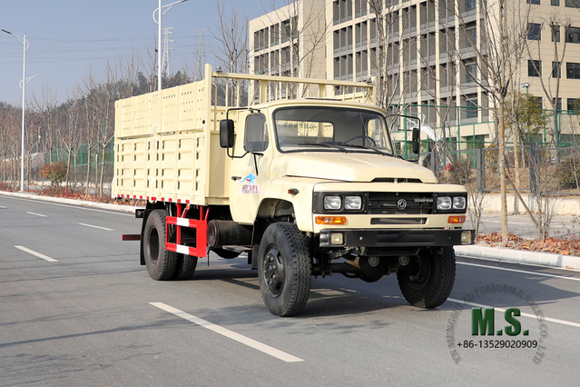 4*4 Dongfeng Off-road Truck_Four Wheel Drive Pointed Head Single Row Cab_Dongfeng 4WD Truck Export Special Purpose Truck Modification Manufacturer
