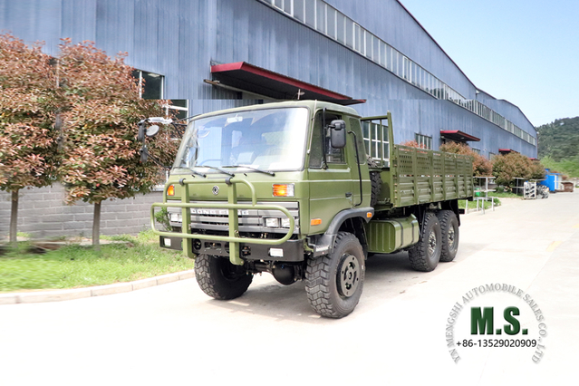 6*6 EQ2102 Dongfeng 6WD Off-road Truck_3.6T Flat Head One and a Half Row 153 Cab Diesel Cargo Truck Export Special Purpose Vehicle