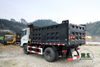 4*2 Dongfeng 160 HP Export Truck_ DFL3120B Flathead Row Half Dump Truck _Mining Tipper Truck Self-discharging Truck