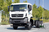 6*6 Off Road Chassis With Rear Eight Wheels Dongfeng Flat Head One-and-a-half Rows Truck Chassis Export Special Vehicle