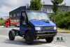 Blue Four Drive Iveco Small Off Road Chassis Short Head Multifunctional Chassis Export Special Vehicle Chassis