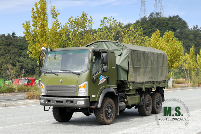 Dongfeng 6x6 Off-road Flathead Truck_EQ2082 Diesel Off-road Truck_Dongfeng 240 Civilian Off-road Vehicle for Export