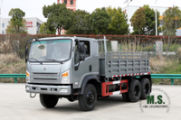 6*6 Dongfeng Vehicle Light Truck_2.5T EQ2082 Upgraded Flathead Truck_ 6WD Small Truck Highway Tire Export Special Vehicle