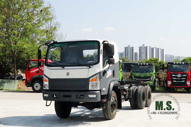 6WD Dongfeng Flathead Truck Chassis_"Bobcat" Off-road Small Truck configuration_6*6 Special Vehicle Chassis Manufacturers