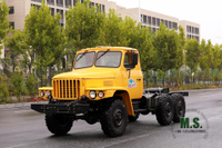 Dongfeng 6WD Chassis EQ2082 Double-glazed Truck Chassis_6*6 Tip 140 Off-road Transporter Chassis_ Six-wheel Drive Military Vehicle Chassis