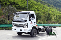 4*2 Dongfeng 10T Light Truck Chassis_140 HP Small Diesel Truck Chassis for sale_Commercial Model Micro Truck Chassis Conversion Manufacturer