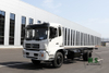 Dongfeng 4×2 Chassis Flathead One-and-a-half cab 210hp Chassis with Truck Crane Export Special Chassis