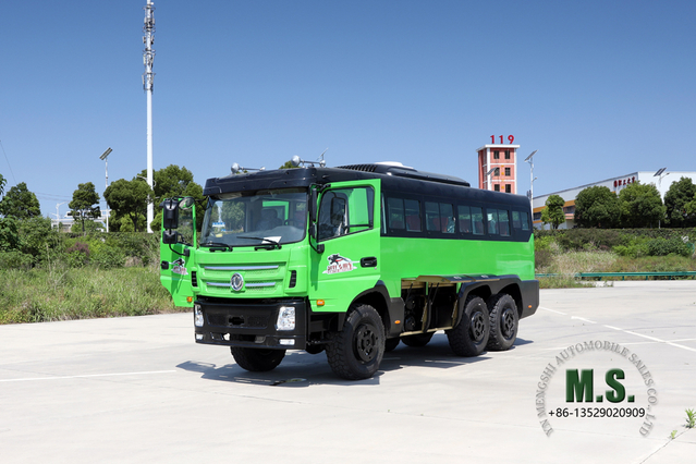 6X6 Dongfeng 8M Bus_210hp 25-seater Bus_Six Drive Export Special Bus