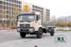 Dongfeng 4*4 Off Road Chassis_Four Drive White Tainjin Flat Head one-and-a-half Row Truck Chassis_Dongfeng Export Special Vehicle Chassis