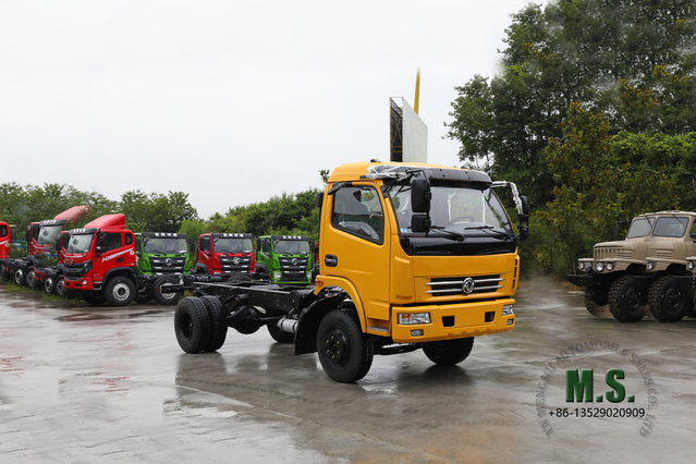 Dongfeng 4x2 Light Truck Chassis_160 HP Small Truck Off-road Chassis_ Micro Truck Customised Export Special Chassis Manufacturer