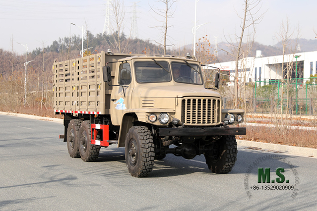170hp Six-wheel Drive EQ2082 Dump Truck Mining Trucks_6×6 Dongfeng Double Glass Pointed Head Single Row Tipper Truck Mine Site_Export Special Purpose Vehicle
