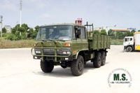 190hp EQ2102 6×6 Dongfeng Off Road Truck_Six-wheel Drive Flathead Double Row 153 Cab Transportation Truck_Export Special Purpose Vehicle